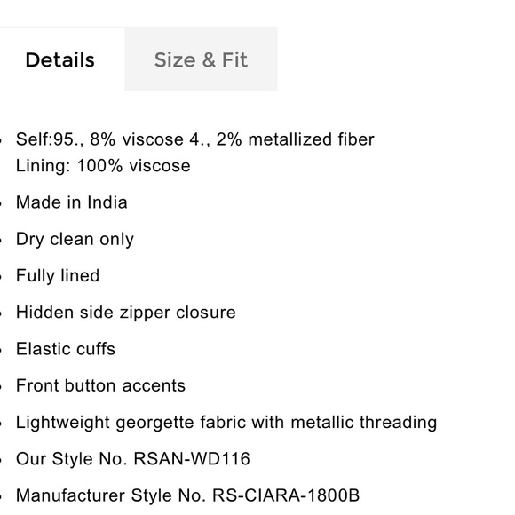 Rococo Sand Ciara Mini dress XXS - Picture 9 of 9